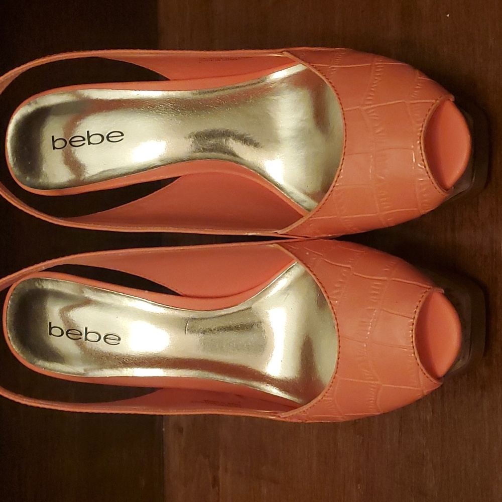 Bebe slingbacks